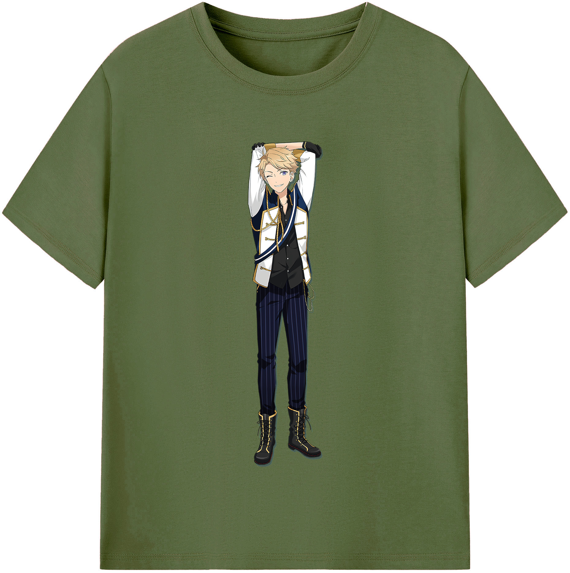 （画像用） あんさんぶるスターズ! Ensemble Stars 綿100％半袖Tシャツ（フロントプリント）
